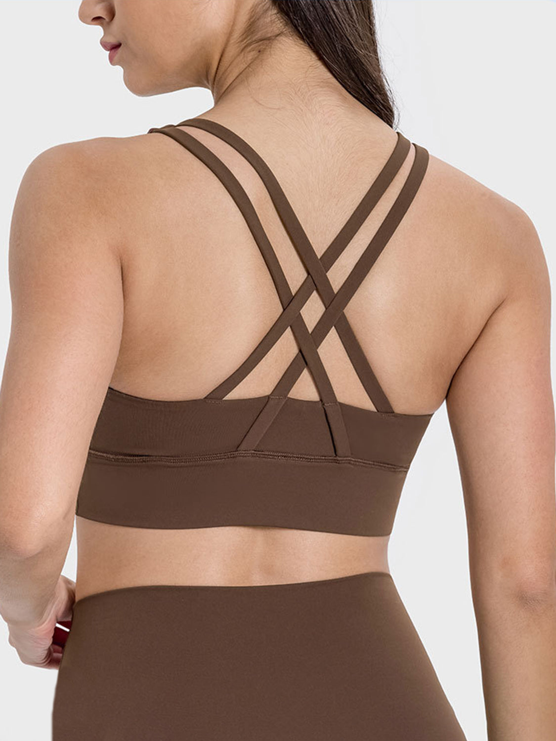 Crisscross Scoop Neck Active Yoga Tank Top for Women - Breathable Workout Shirt for Yoga, Gym & Running - Comfortable & Stylish Fitness Wear