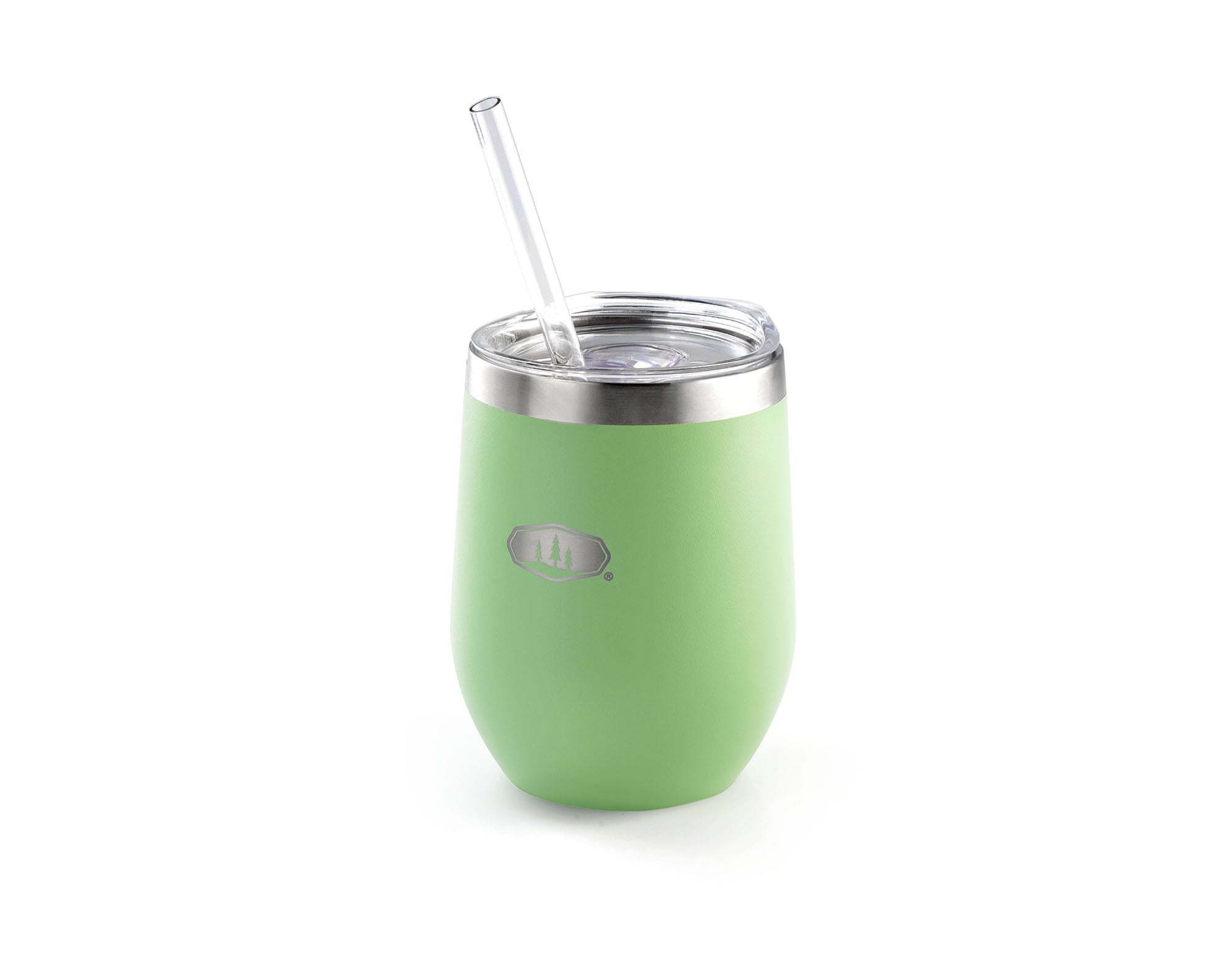 Glacier Stainless Steel 12 oz Insulated Tumbler Cup - Double Wall Vacuum Insulated for Hot & Cold Drinks, Leak Proof Lid, Perfect for Coffee, Tea, Water, Smoothies - Ideal for Office, Travel, Gym, Outdoor Activities