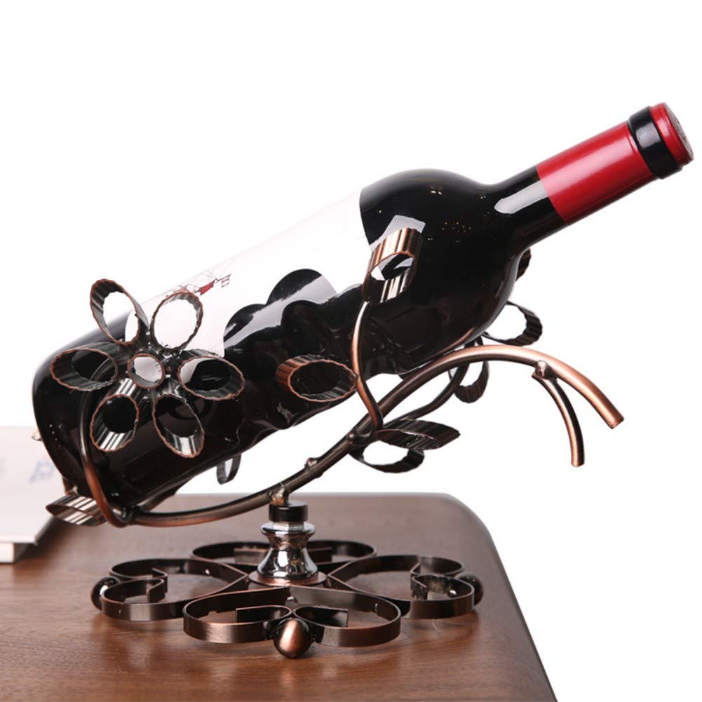 Metal Decorative Tabletop Wine Rack - 13.4