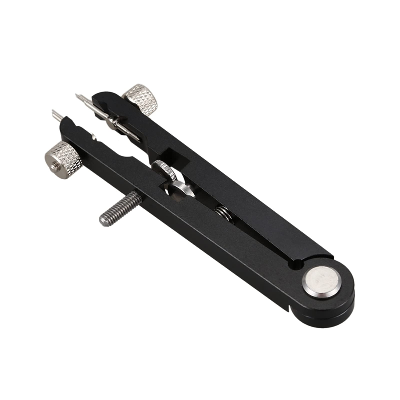 Professional YANGQI Watch Strap Remover Tool - V-Shaped Spring Bar Plier for Watchmakers | Durable Black Watch Band Adjuster | Perfect for Watch Repair, Maintenance & DIY Jewelry Projects