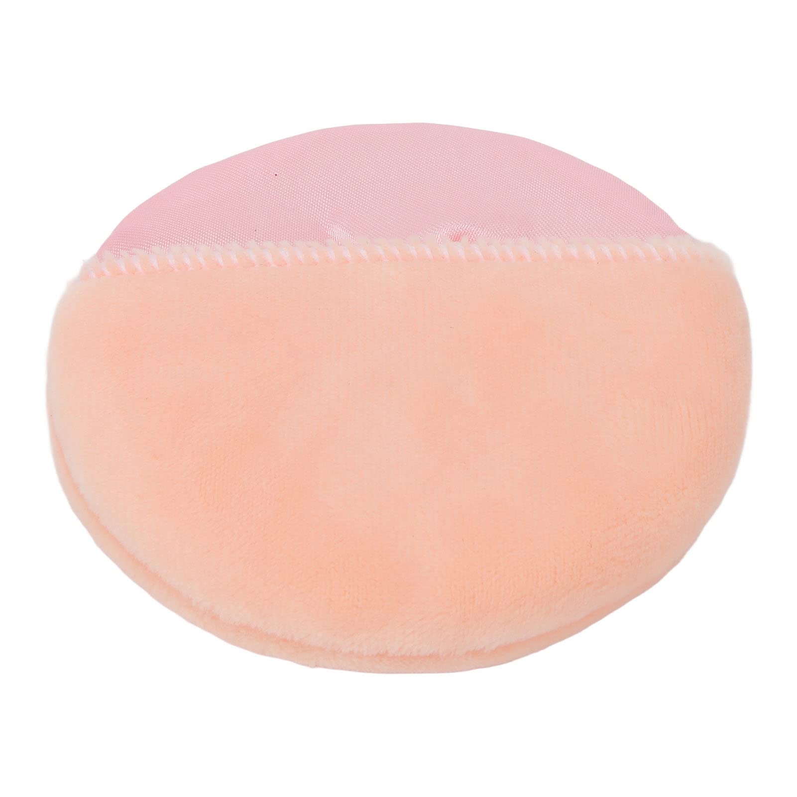Soft Seamless Pure Cotton Powder Puff for Body & Loose Powder - Breathable Multipurpose Makeup Sponge for Flawless Application (Perfect for Travel & Daily Makeup Routine)