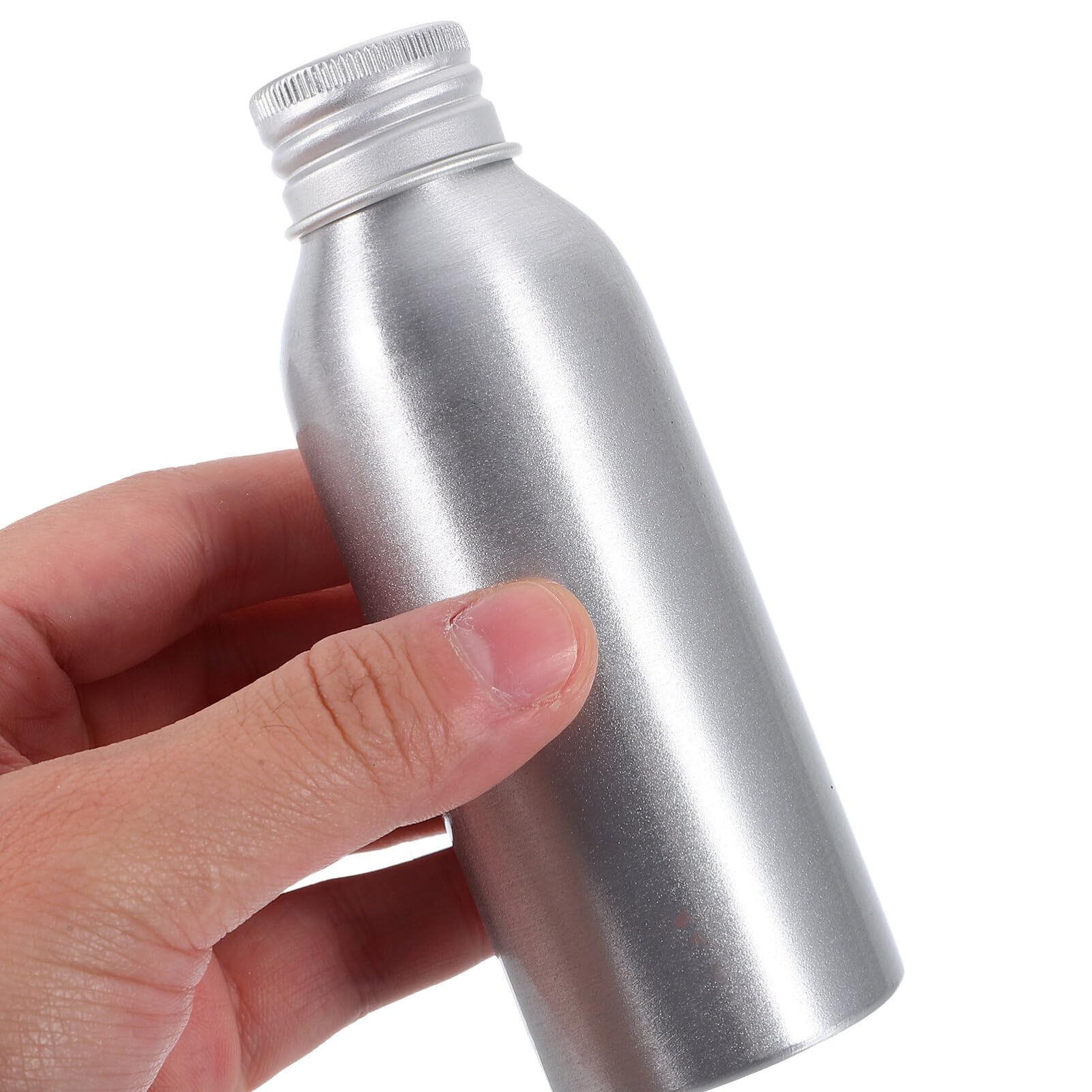 Yardwe 3-Pack Refillable Aluminum Bottles with Screw Caps - Essential Oil Containers, Perfume Bottles & Lotion Dispensers for Travel, DIY Cosmetics & Sample Storage | Leakproof & Reusable
