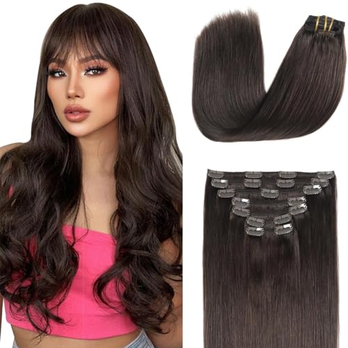 Clip-#2 Dark Brown