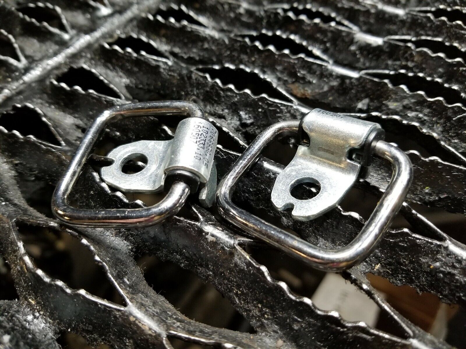2006-2010 BMW 650i E63 OEM Cargo Hook Set (2pcs) - Perfect for Trunk Organization & Road Trips