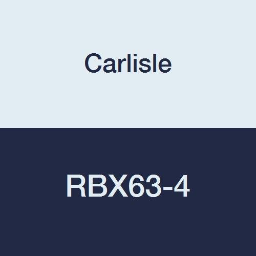 Carlisle RBX63-4 Rubber Gold Ribbon Cog-Band Belts - 4 Pack, 21/32