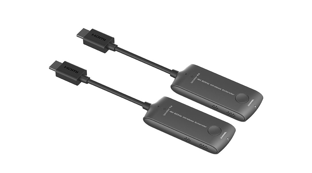 Wireless 5GHz HDMI Extender Kit Up to 20m - 4K Ultra HD Video & Audio Transmission for Home Theater, Gaming & Conference Room Setup