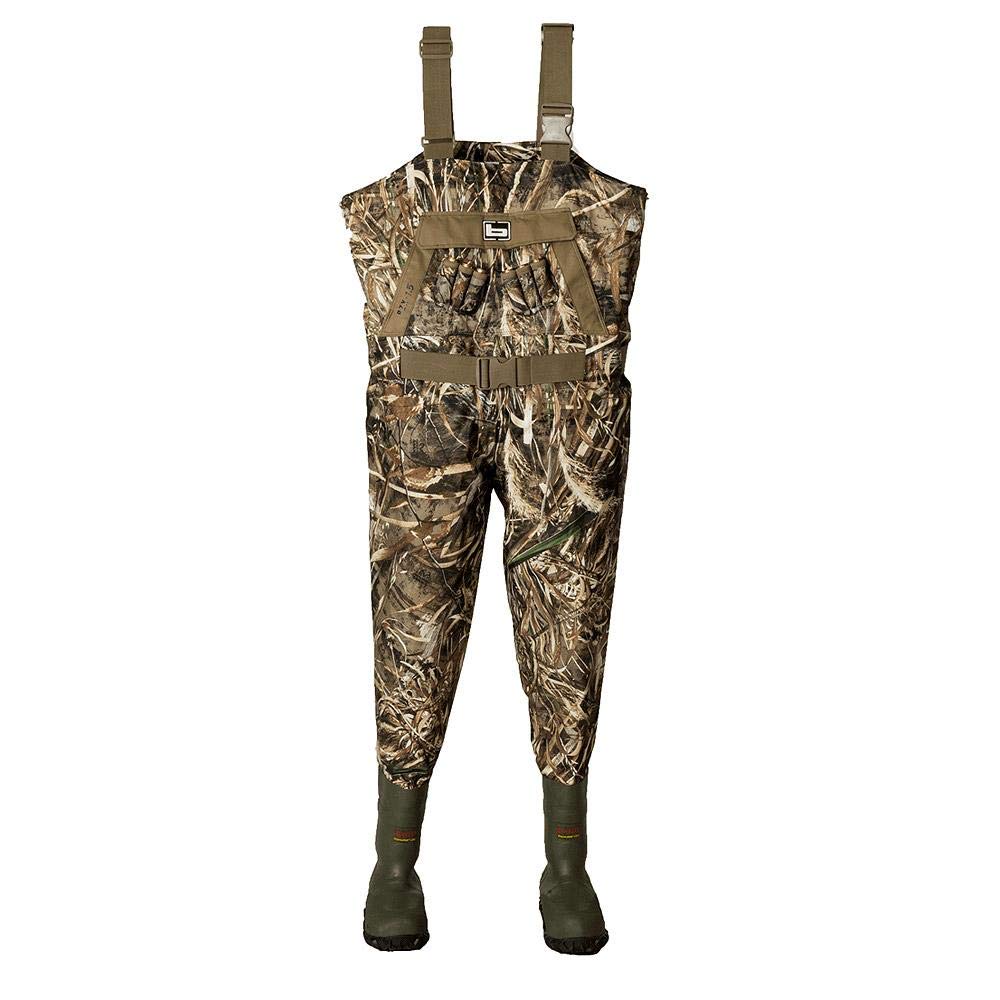 **Banded Micro Teen 2.0 Breathable Insulated Waders for Youth - MAX5 Camo - Size 5 - Perfect for Duck Hunting & Outdoor Adventures**