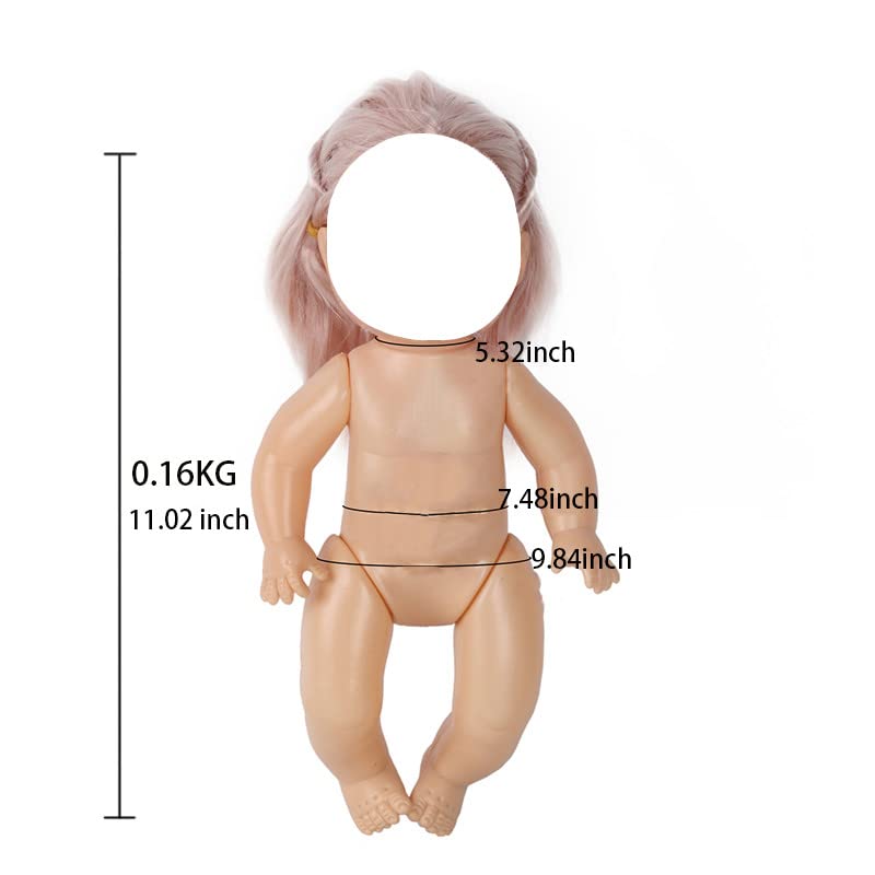 6 Sets Baby Doll Clothes for 10-12 Inch Dolls | Adorable Girl Doll Dresses & Outfits Accessories | Perfect for Pretend Play, Dress Up & Collecting