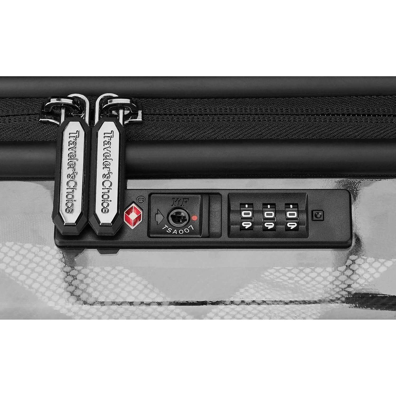 Millennial Transparent Carry On Luggage - Clear TSA Approved Travel Suitcase for Airplane, Perfect for Weekend Trips & Business Travel