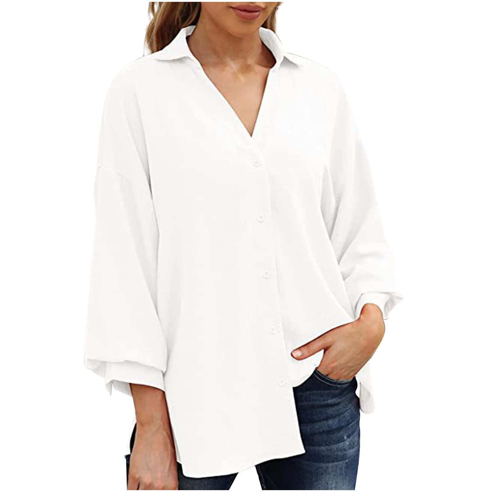 2022 Women's Long Sleeve Graphic T-Shirts - Soft Casual Loose Fit Blouses & Sweatshirts with Stylish Prints | Perfect for Everyday Wear, Workout, and Street Fashion