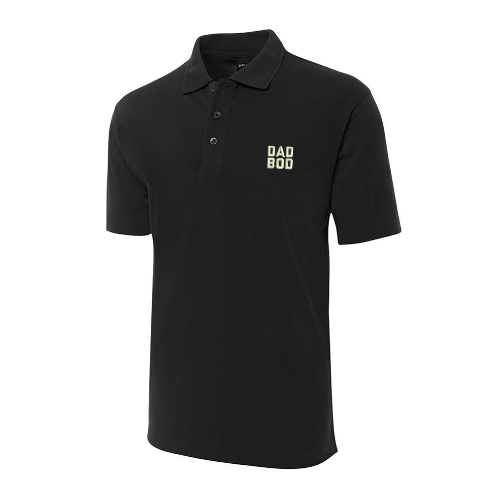 FANNOO Men's Polo Shirts - Breathable Short Sleeve Regular Fit Performance Shirts for Dad with Embroidery - Perfect for Father's Day Gifts, Golf, Casual Wear & Outdoor Activities