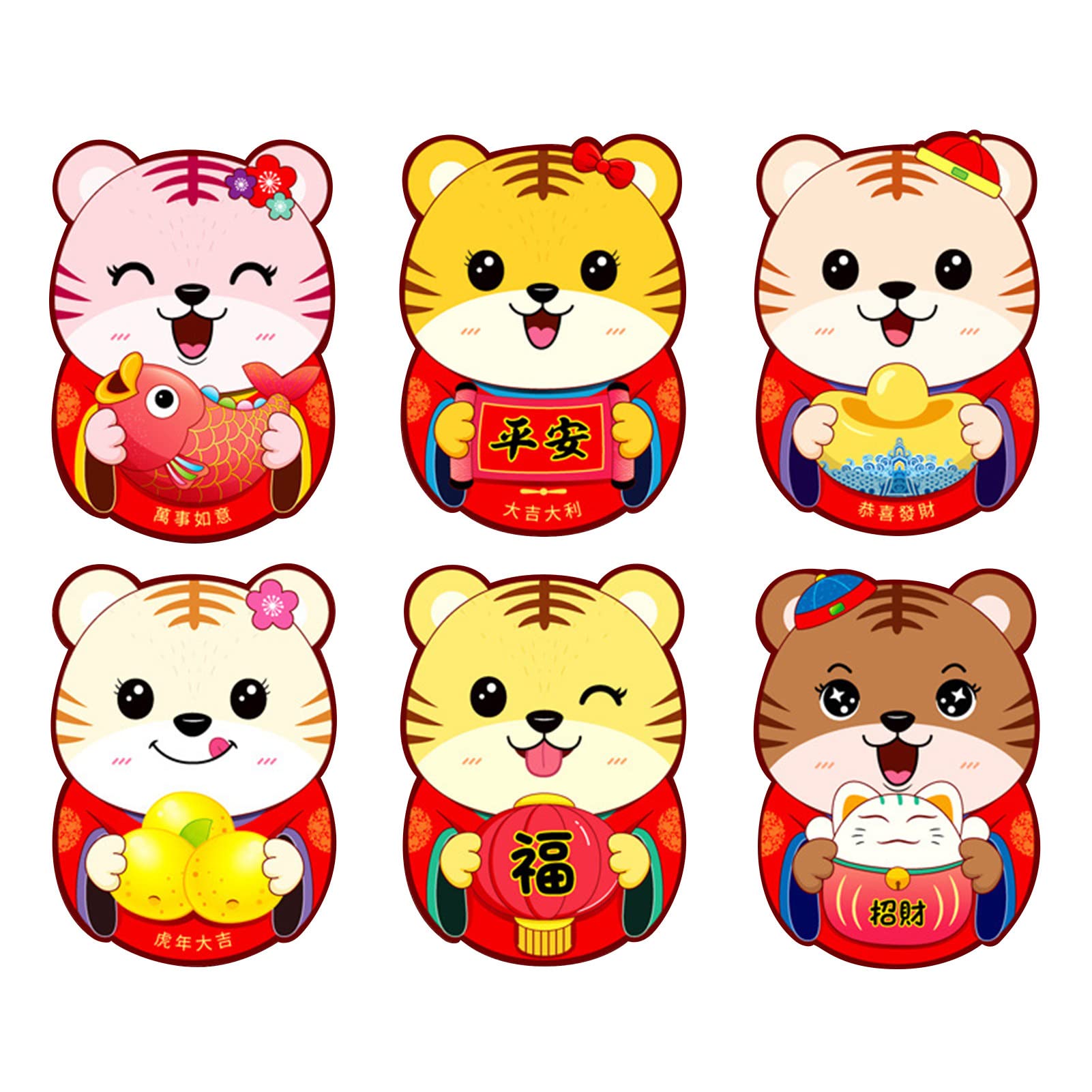 2022 Hot Stamping Red Envelopes - Traditional Chinese Lucky Money Envelopes for New Year, Weddings & Gifts - 10pcs Auspicious Red Pocket with Gold Foil Design - Perfect for Lunar New Year, Birthday Celebrations and Special Occasions
