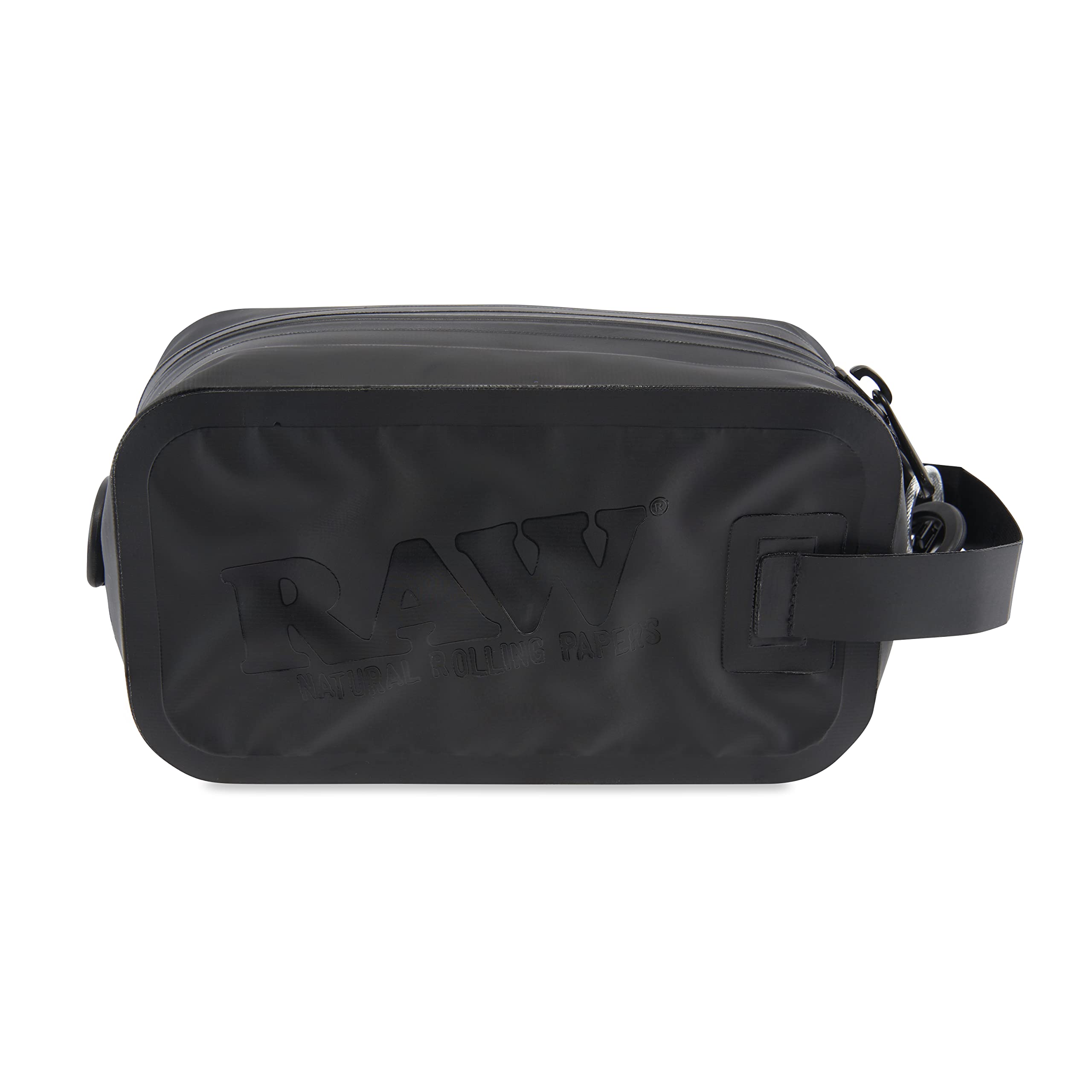 HB RAW Smell Proof Lockable Travel Bag - Odor Resistant Toiletry Bag with Padlock for Secure Storage | Perfect for Travel, Gym, and Outdoor Adventures