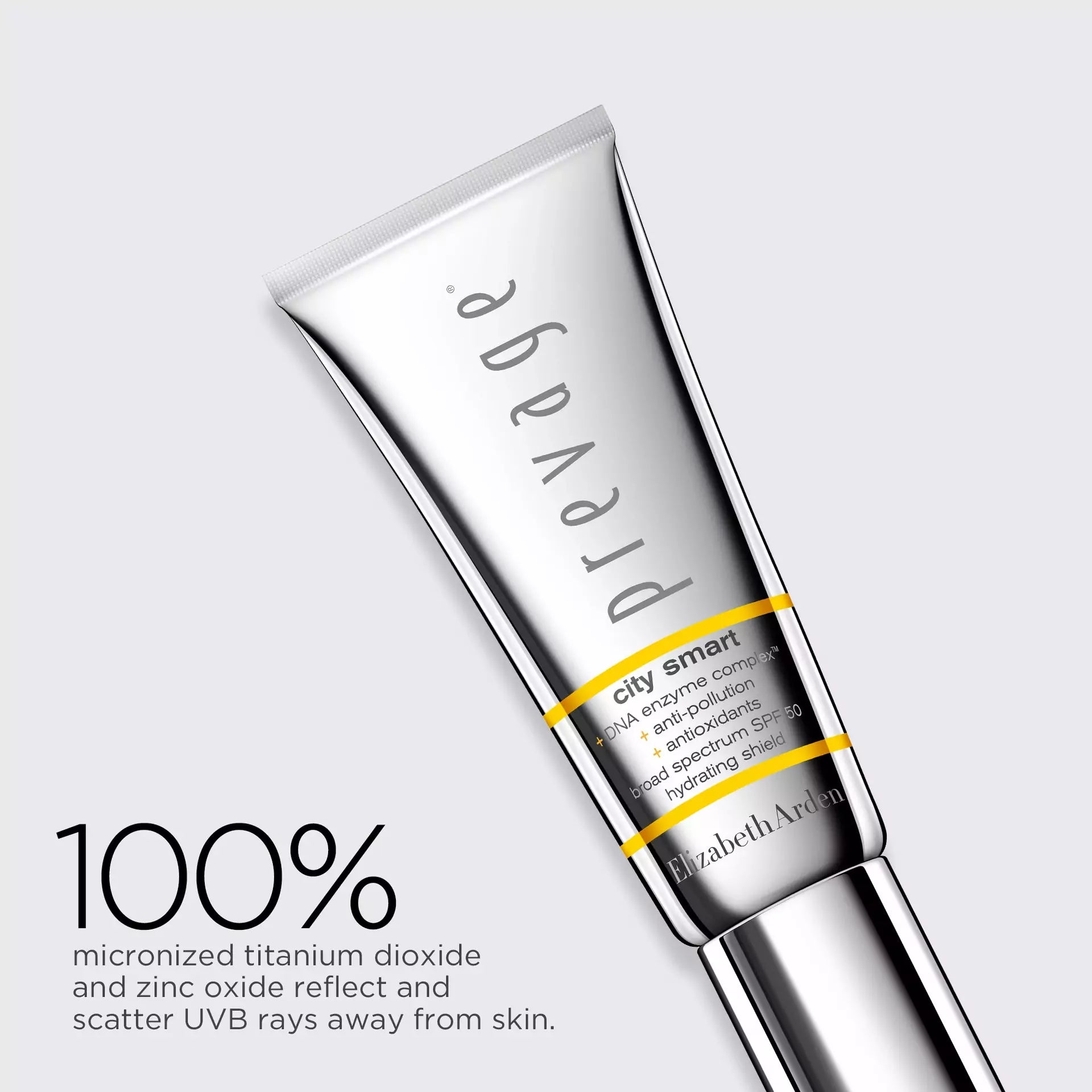 Elizabeth Arden Prevage® Anti-Aging Daily Serum & City Smart SPF 50 Hydrating Shield Duo Set - Daily Skincare Routine for Youthful Glow & Urban Pollution Protection
