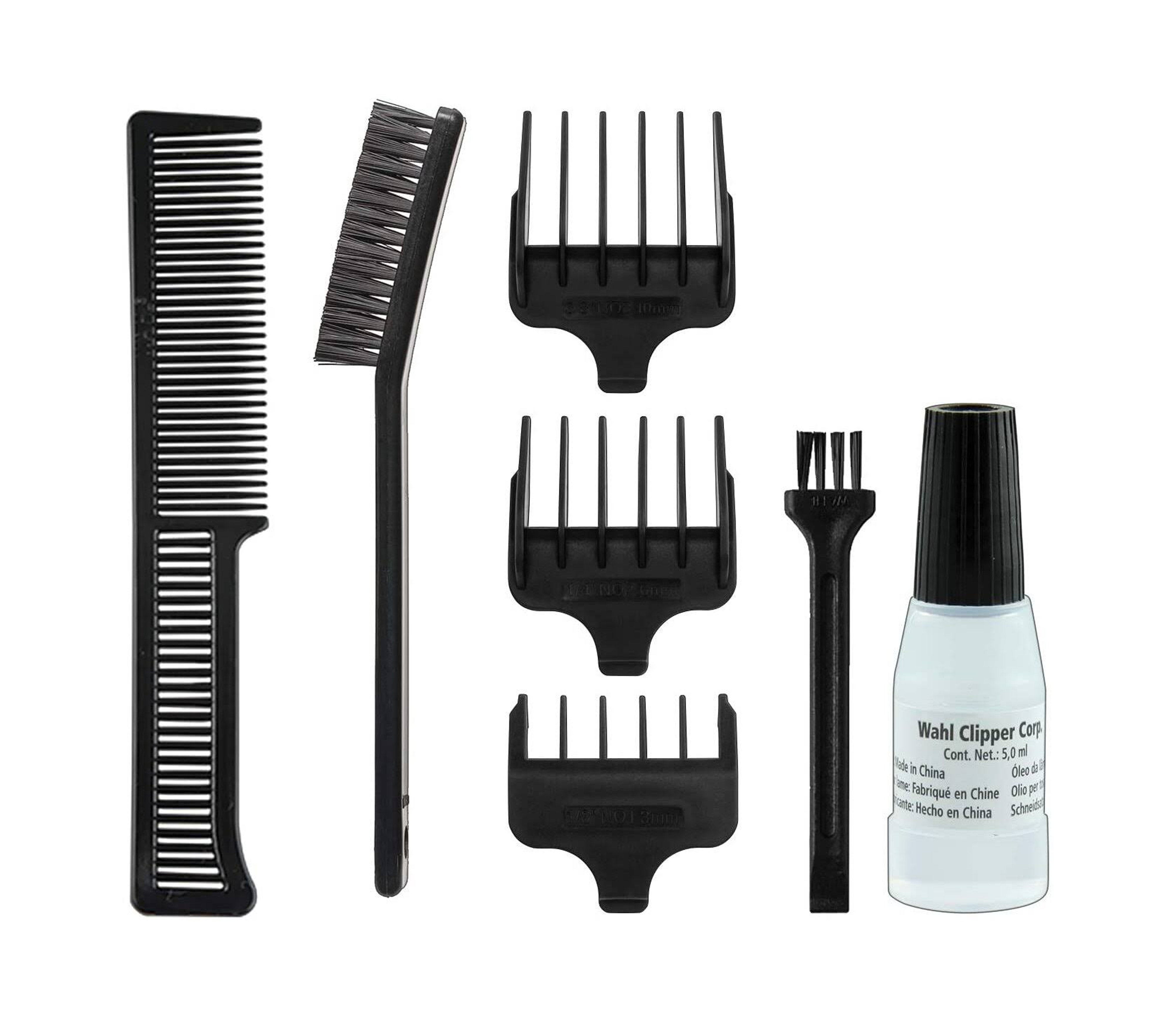 Wahl T Pro Red Hair Clipper for Men - Professional Barber Trimmer for Home & Salon Use, Perfect for Beard, Mustache & Hair Styling