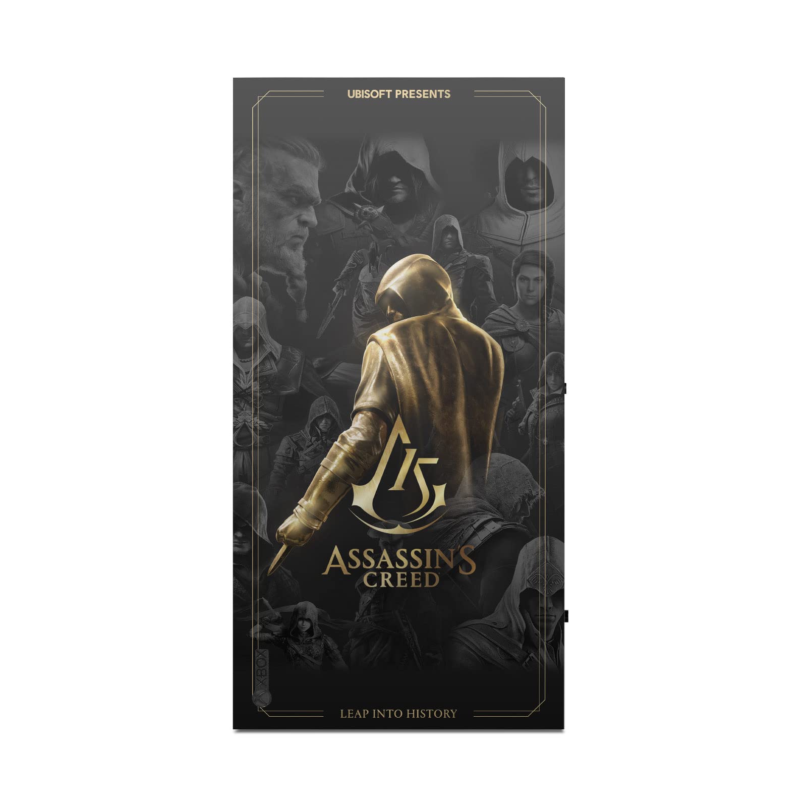 Officially Licensed Assassin's Creed 15th Anniversary Vinyl Sticker Decal for Xbox Series X Console & Controller - Gaming Skin Cover with Premium Graphics - Perfect for Gamers & Collectors