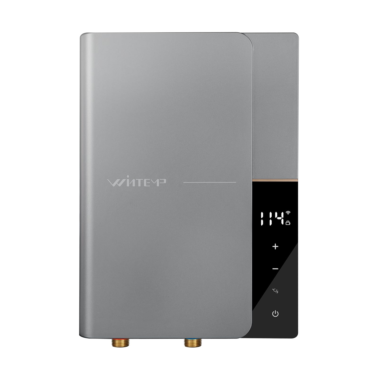 13kW 240V Electric Tankless Water Heater - Endless On-Demand Hot Water with LED Temperature Display | Self-Regulating & Space-Saving Design | Perfect for Bathroom Showers, Kitchen Sinks & Small Apartments | WINTEMP Brand