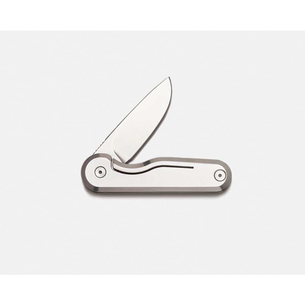 Craighill Rook Knife - Premium Stainless Steel Folding Pocket Knife with Drop Point Blade | Slim & Durable EDC Essential for Camping, Hiking & Everyday Carry (2.2 oz)