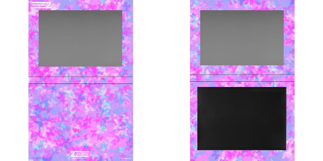 Custom Extra Large Z Palette - Magnetic Makeup Palette for Eyeshadows & Blush - Perfect for Professional Makeup Artists & Travel