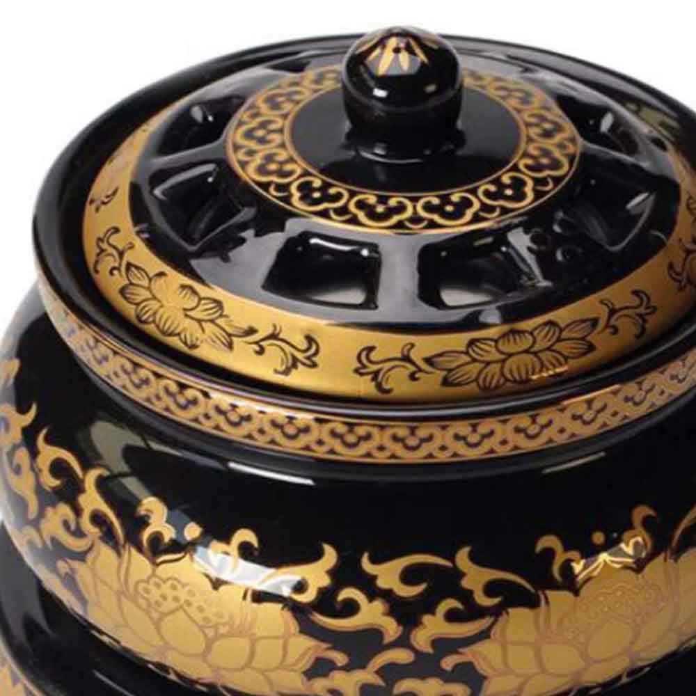 Premium Automatic Timing Aroma Diffuser - 110V Adjustable Temperature Essential Oil Burner with Frankincense Resin for Home Aromatherapy | Perfect for Yoga, Meditation & Stress Relief