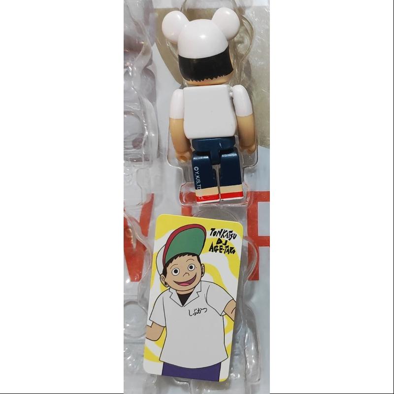 Bearbrick Series 33 HERO onkatsu DJ Age Taro 100% Collectible Figure - Limited Edition Vinyl Art Toy for Display, Gift & Anime Fans Collection