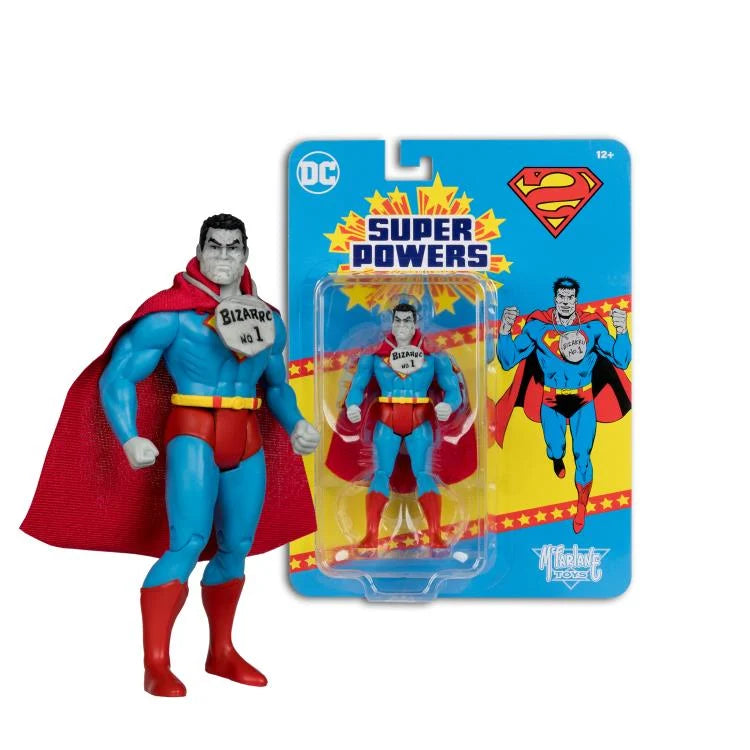 DC Comics Bizarro Action Figure - DC Super Powers Collectible by McFarlane Toys - Perfect for Superhero Fans, Collectors & Display