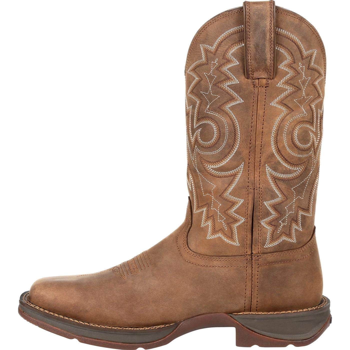 Durango Buckskin Western Boots for Men & Women - Genuine Leather Cowboy Boots - Comfortable & Durable for Riding, Work & Casual Wear