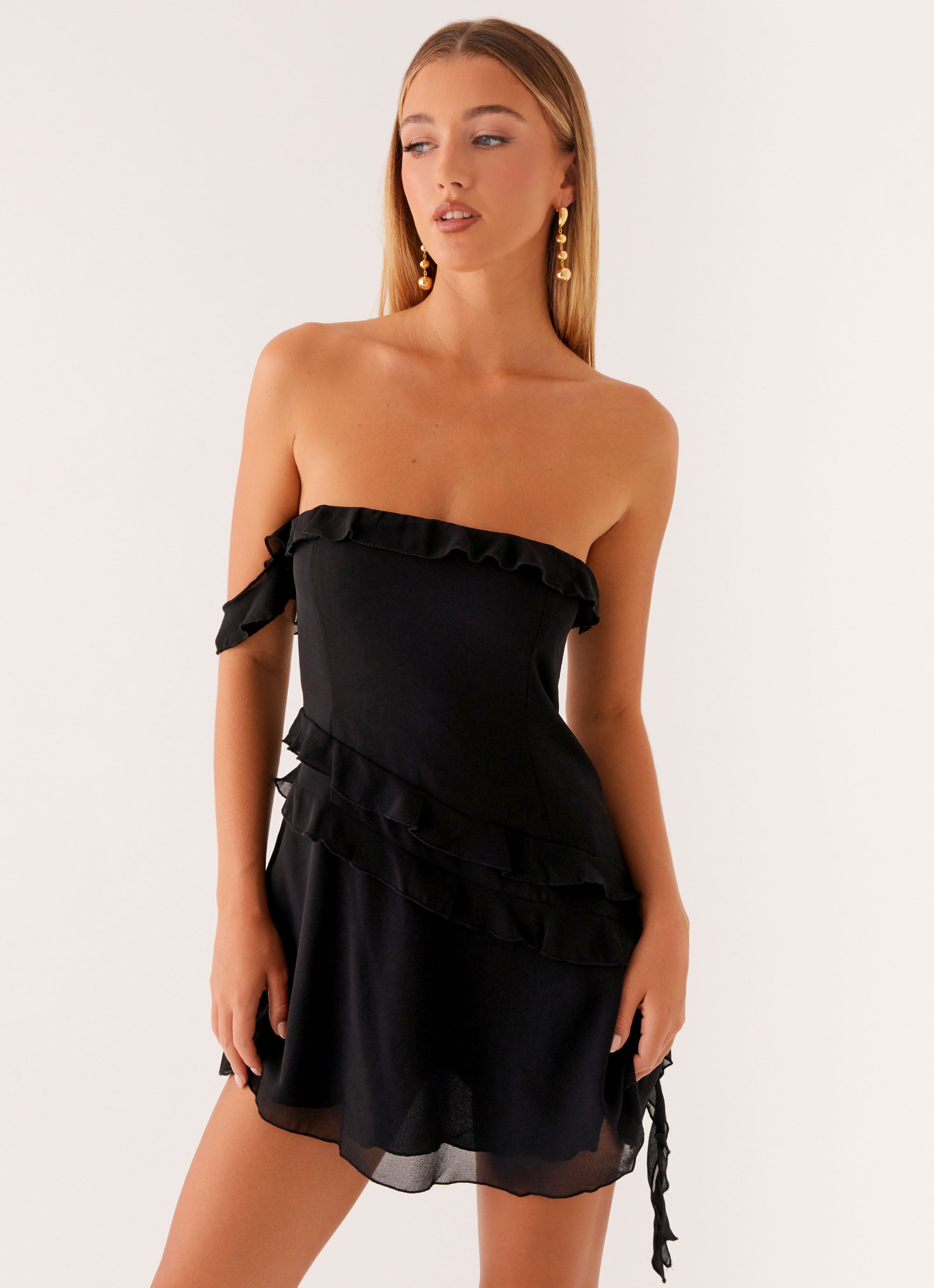 Brodie Mini Dress - Black | Women's Fashion, Casual & Party Wear | Perfect for Night Out, Date Night & Summer Outfits