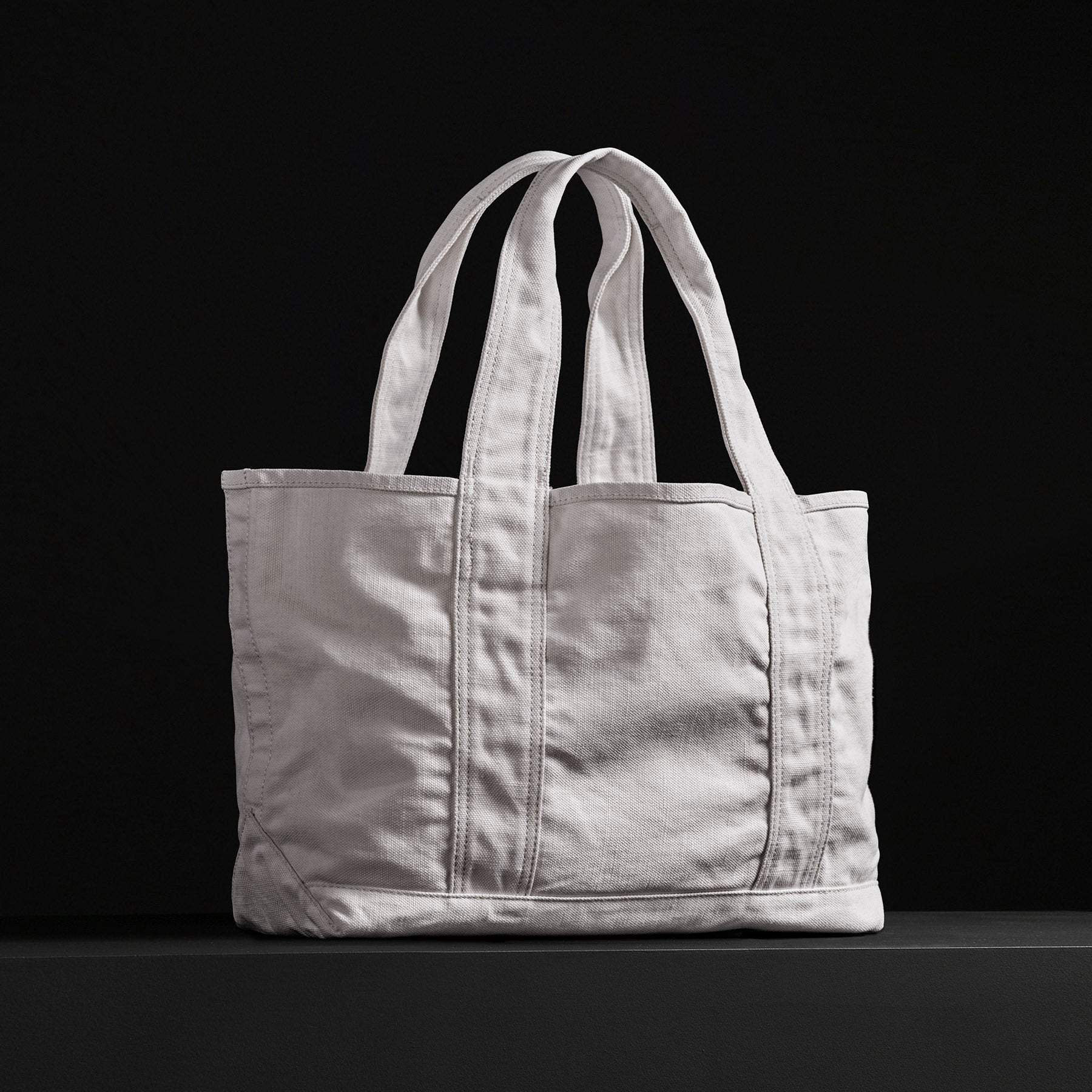 Classic Mini Canvas Tote Bag - White | Stylish & Durable Reusable Shopping Bag for Groceries, Beach, Work & Everyday Use