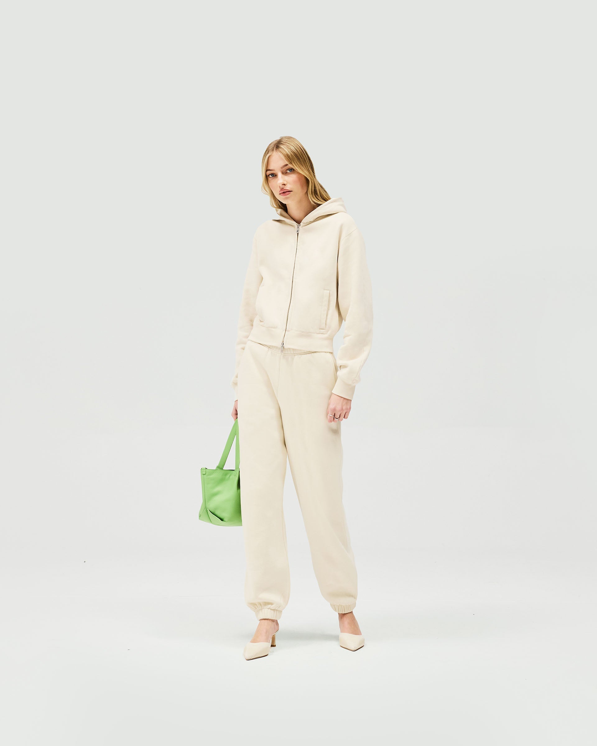 Owners Club Track Pants - Comfortable Oat Milk Color Joggers for Men & Women | Perfect for Gym, Lounge & Streetwear Fashion