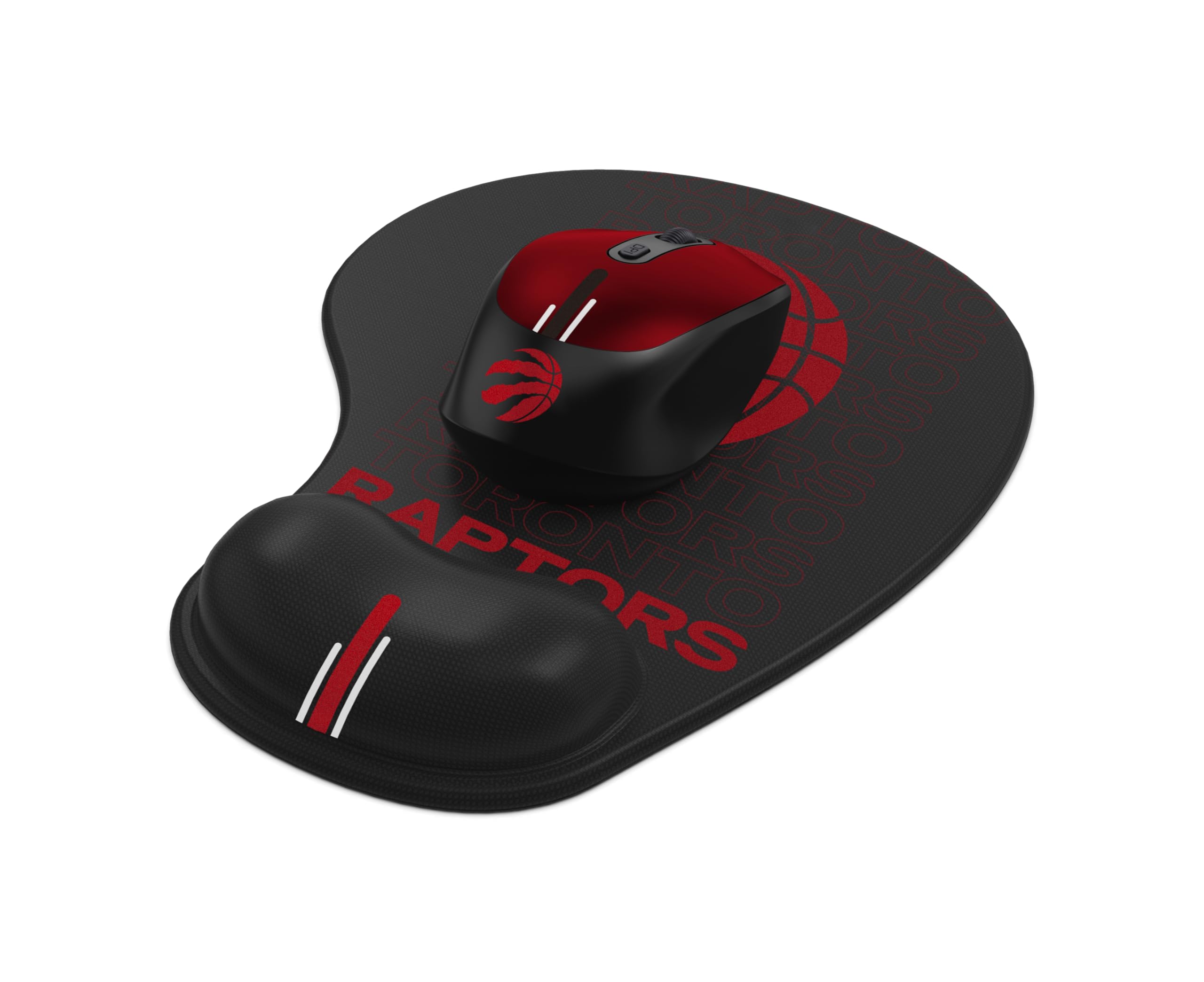 SOAR NBA Wireless Mouse with RGB Lighting & Gaming Mouse Pad - Ergonomic Design for PC, Laptop, Mac - Perfect for Basketball Fans, Gamers & Office Work