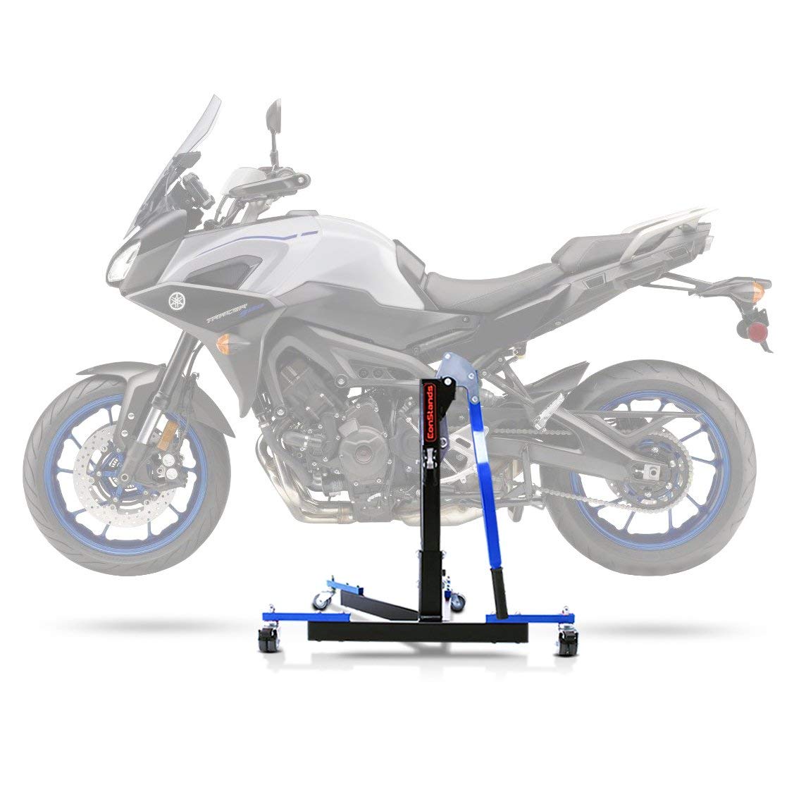 Yamaha MT-09 Tracer 900 (2015-2020) Motorcycle Center Paddock Stand CS Power Evo - Blue | Compatible with Sport Bikes for Easy Maintenance & Storage