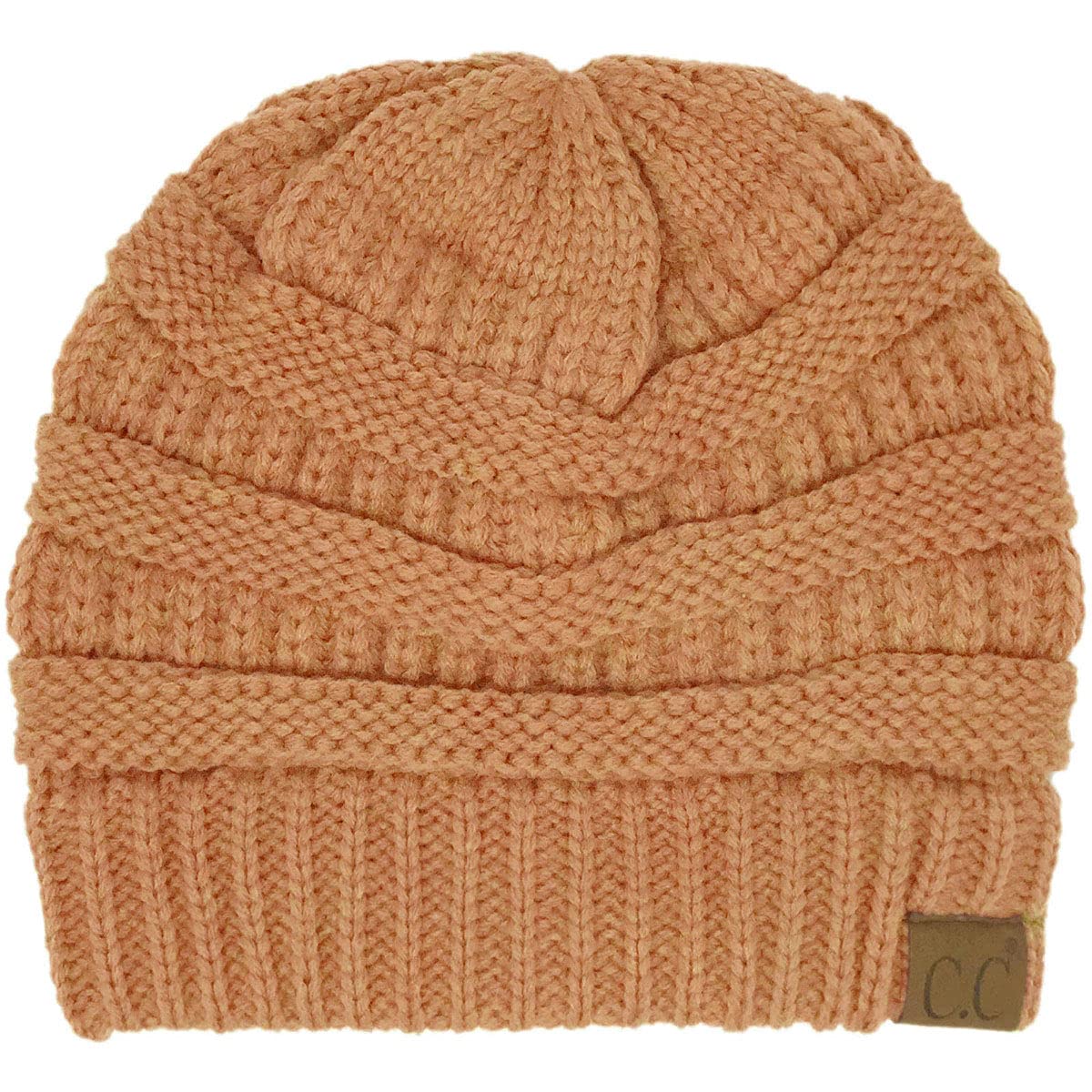 Trendy Chunky Cable Knit Beanie Hat for Women & Men - Stretchy Winter & Fall Warm Hat - Perfect for Skiing, Snowboarding & Outdoor Activities