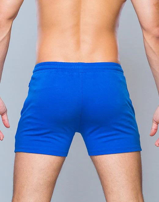 Supawear Men's 4-Pack Cotton Jersey Shorts - Soft Breathable Casual Shorts for Summer, Gym, Lounge & Outdoor Activities