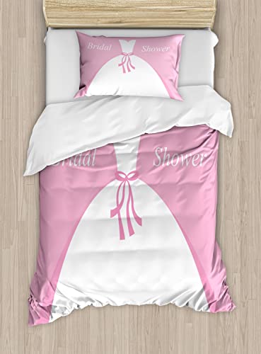 Pale Pink and White