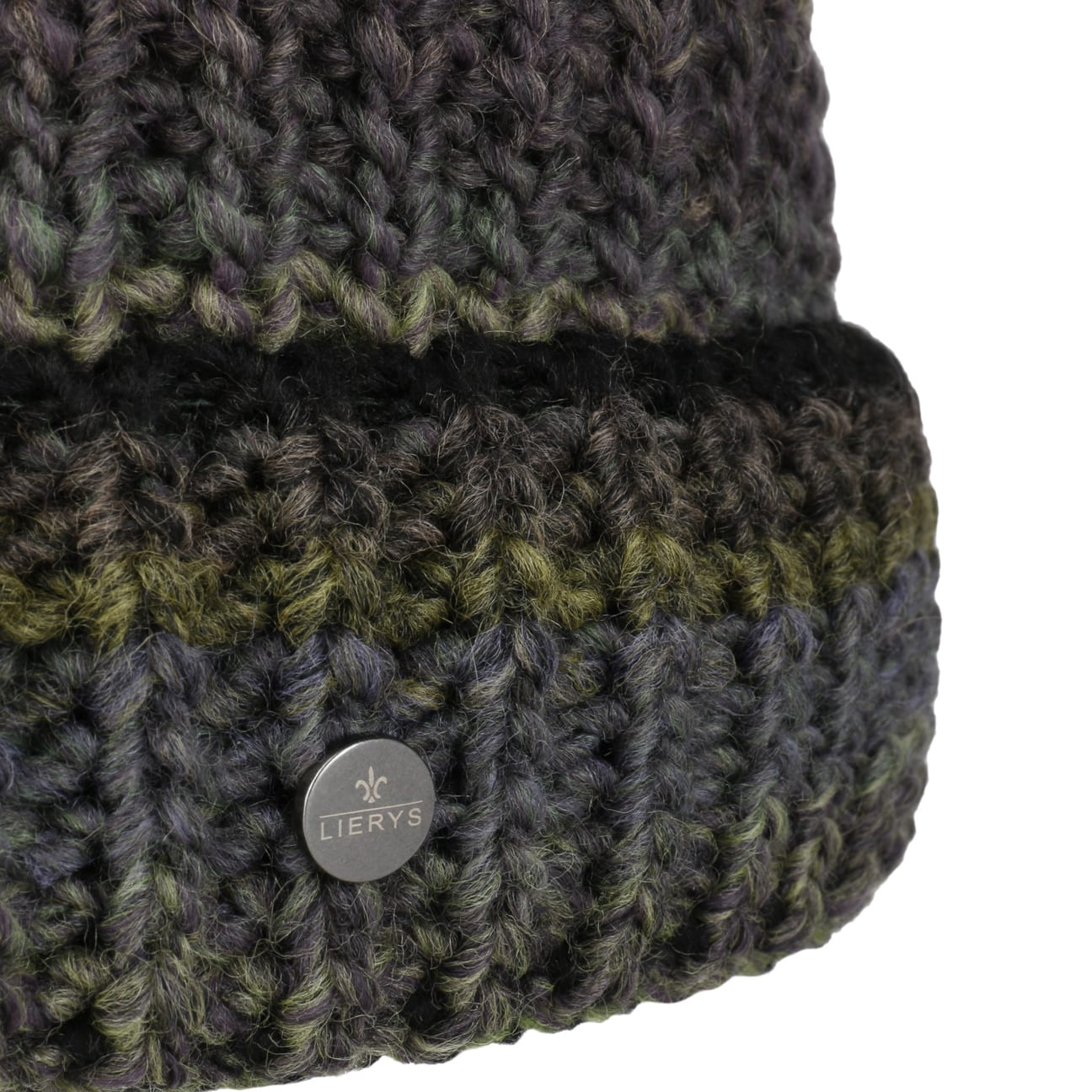 Lierys Finja Bobble Hat - Warm Winter Knit Beanie for Women & Men - Cozy Cable Knit Pom Pom Hat for Cold Weather - Perfect for Skiing, Snowboarding & Outdoor Activities
