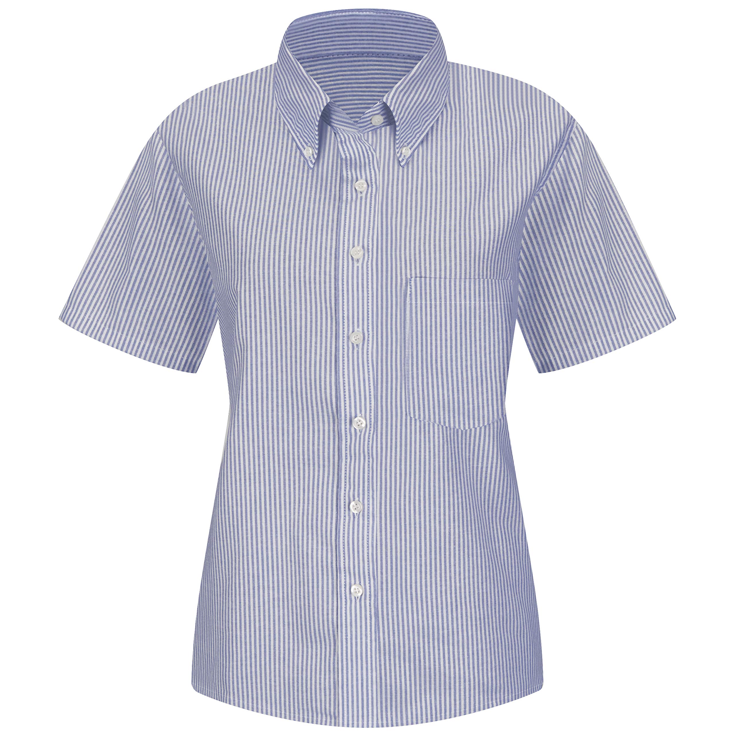 Red Kap Women's Executive Oxford Shirt - Professional Long Sleeve Button Down for Office & Business Attire | Perfect for Work, Interviews & Corporate Events