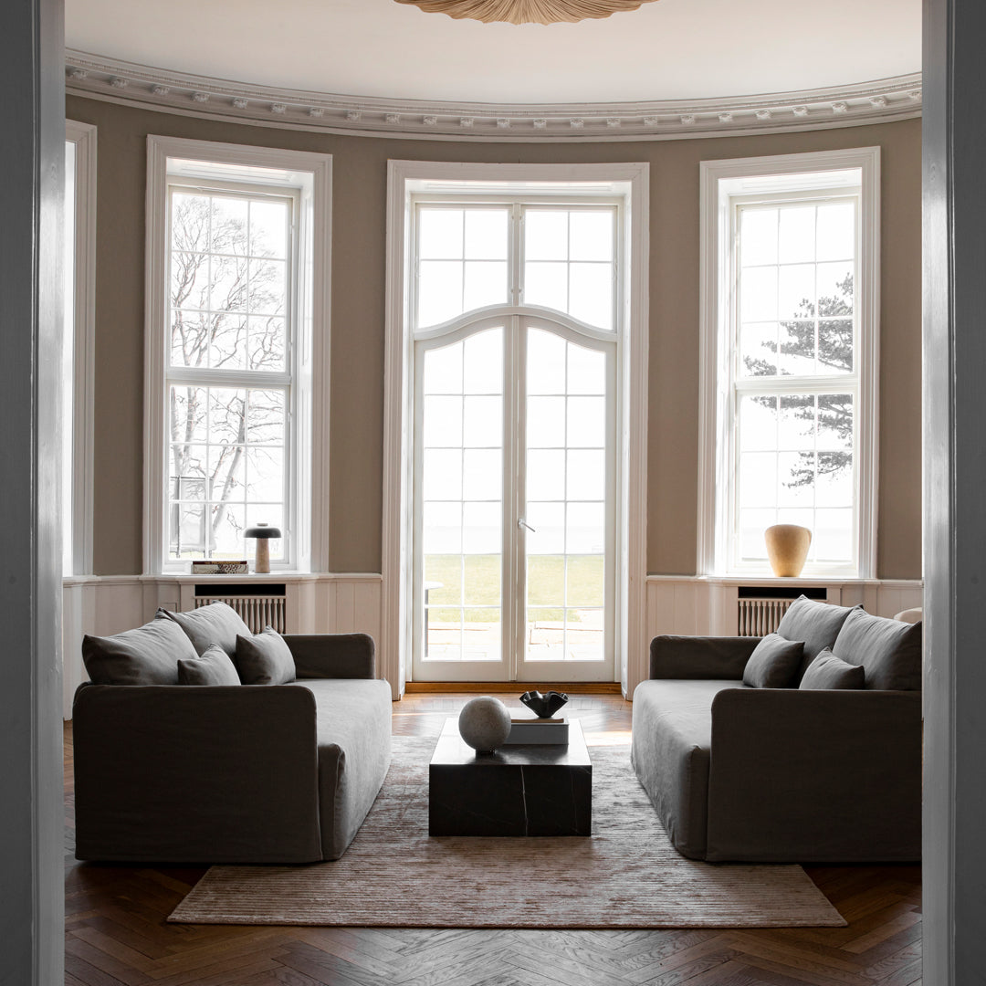 Nina Bruun Houkime Rug - Modern Scandinavian Design Handmade Wool Area Rug for Living Room, Bedroom & Dining Room - Perfect for Home Decor & Cozy Spaces
