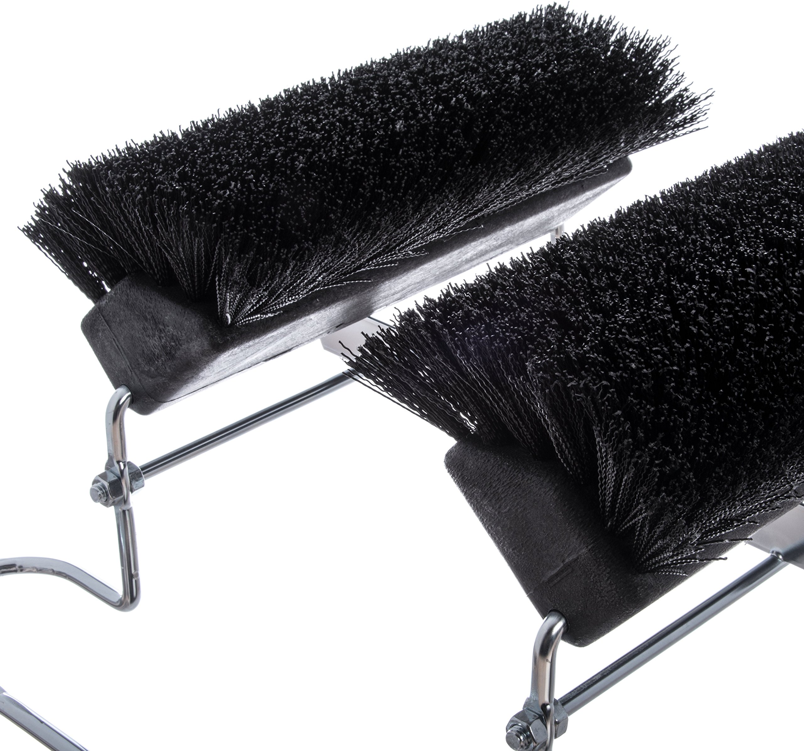 SPARTA Heavy-Duty Boot Brush with Scraper - Mud Remover for Home, Farm & Worksite