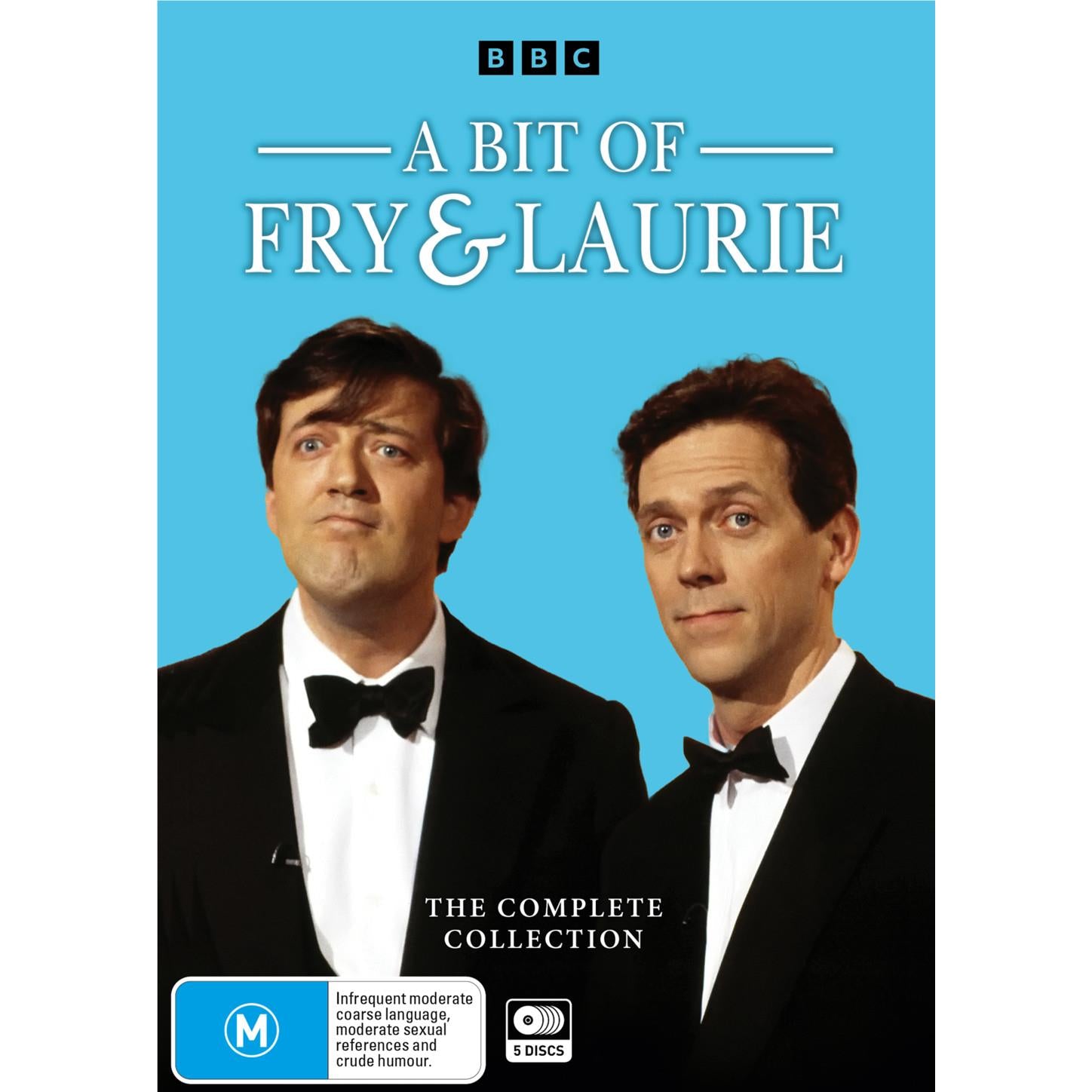 A Bit of Fry & Laurie - Complete Series 1-4 DVD Box Set | British Comedy Show | Perfect for Fans of Hugh Laurie & Stephen Fry | Great for Movie Nights & Gift Giving