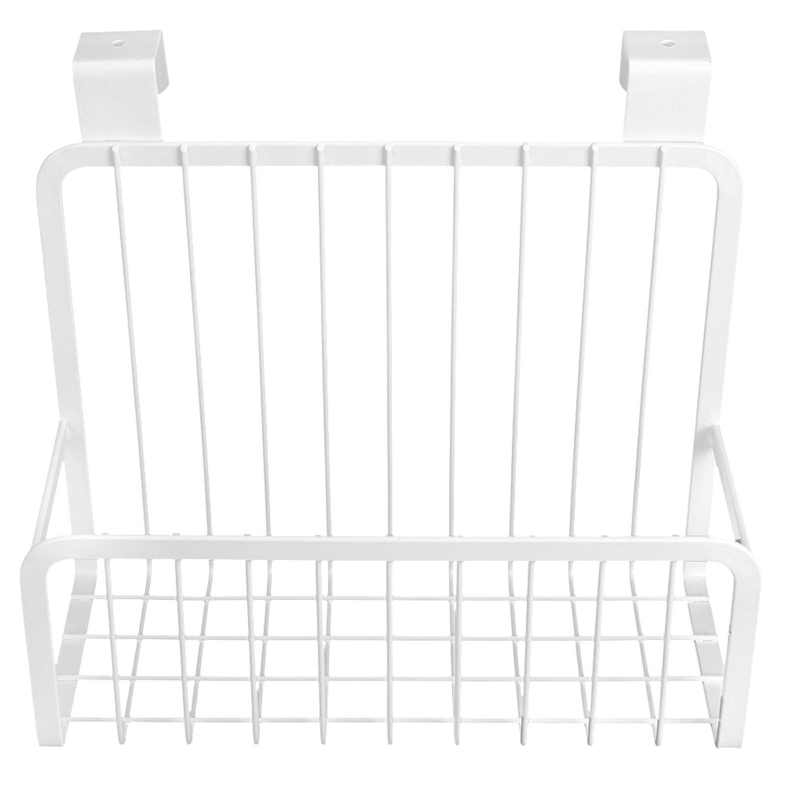 Space-Saving Hanging Organizer for Kitchen Cabinets - Hollow Design Storage Basket | Perfect for Organizing Spices, Utensils & Small Kitchen Items