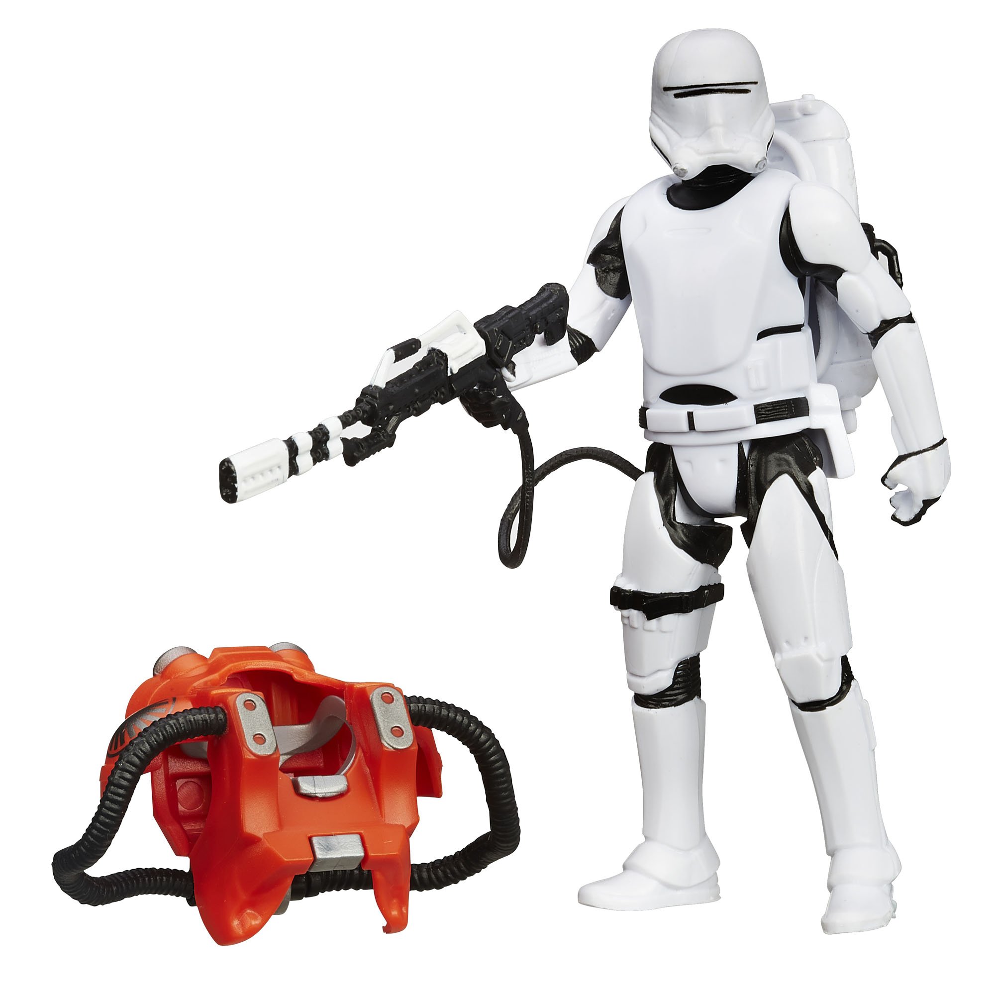 Star Wars Villain Trooper Action Figure - Red Edition | Collectible Toy for Fans & Gift for Star Wars Enthusiasts | Perfect for Display, Cosplay & Role-Playing Games