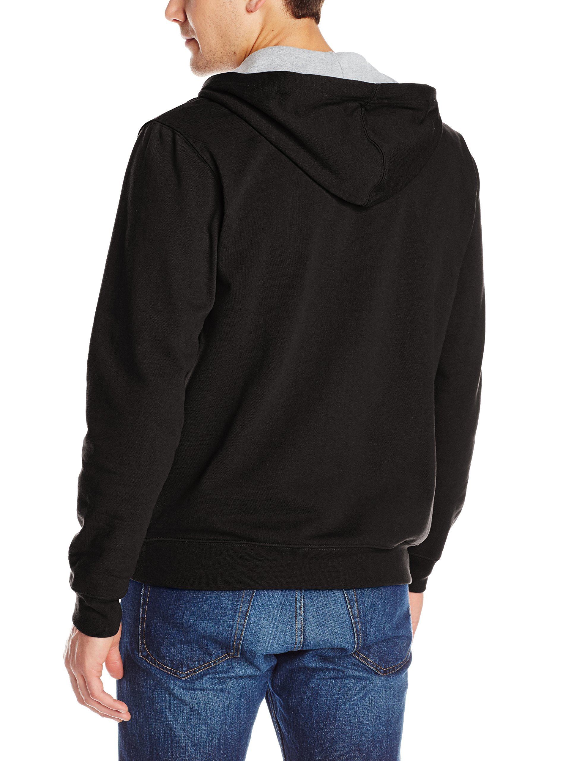 Charles River Apparel Men's Stratus Full Zip Hoodie Sweatshirt - Lightweight Fleece Jacket for Casual Wear, Outdoor Activities & Layering