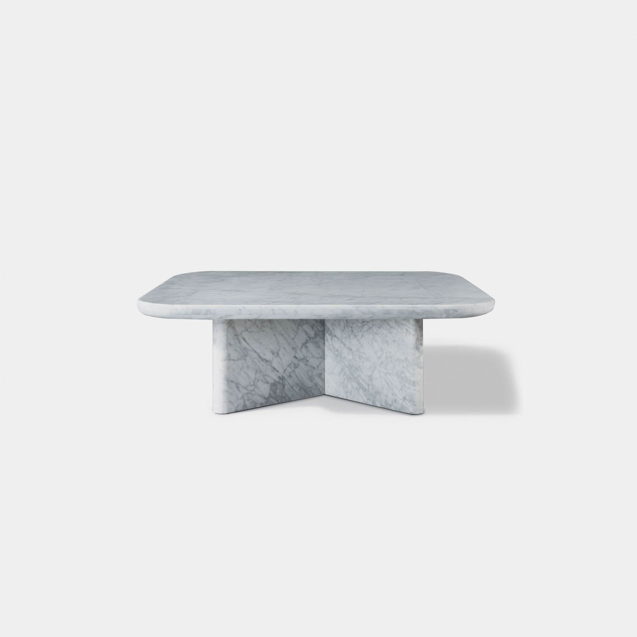 Ford Square Coffee Table - Modern Living Room Centerpiece for Home Decor, Coffee Table with Storage, Sturdy and Stylish - Perfect for Family Gatherings, TV Nights, and Hosting Guests