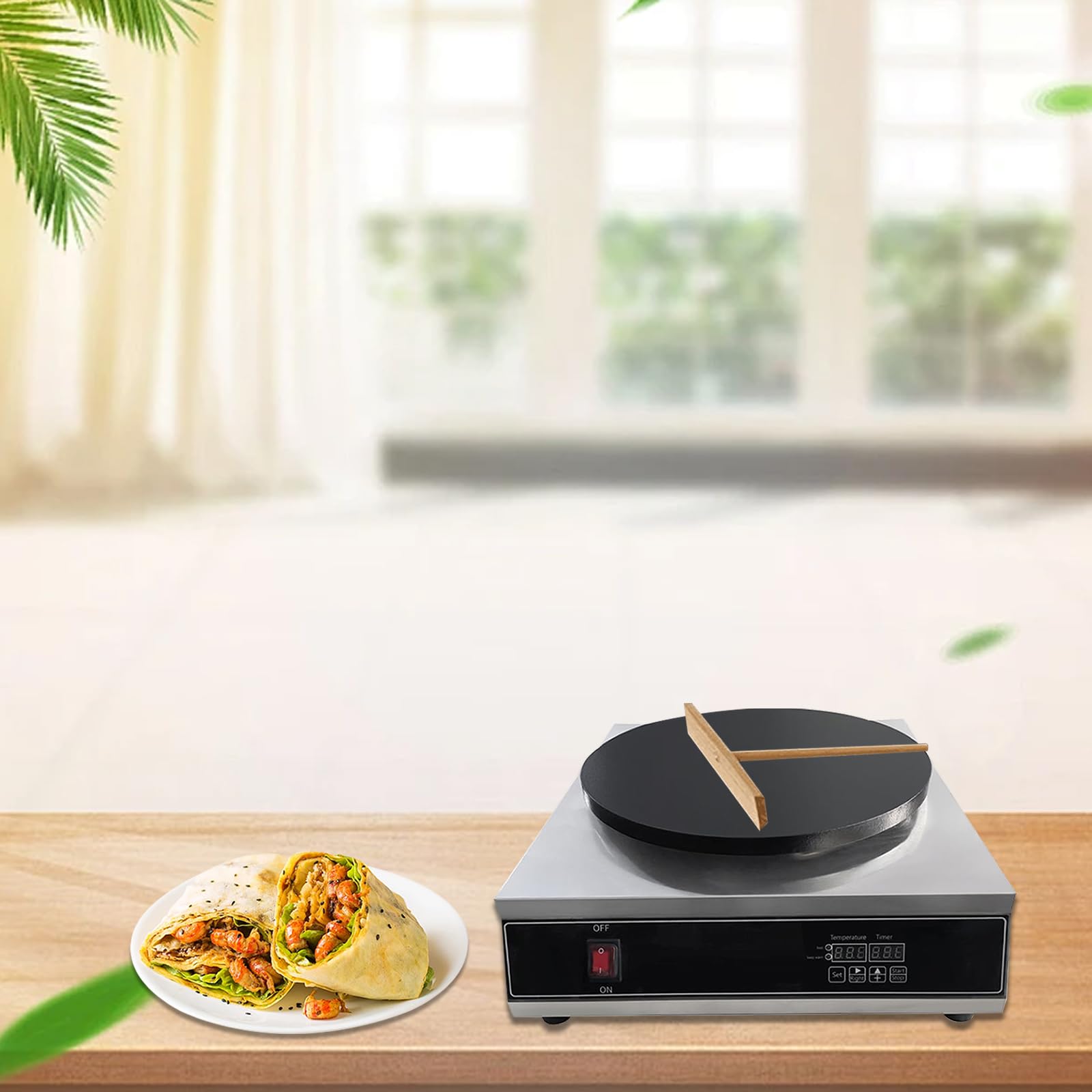 Commercial Electric Crepe Maker - 16