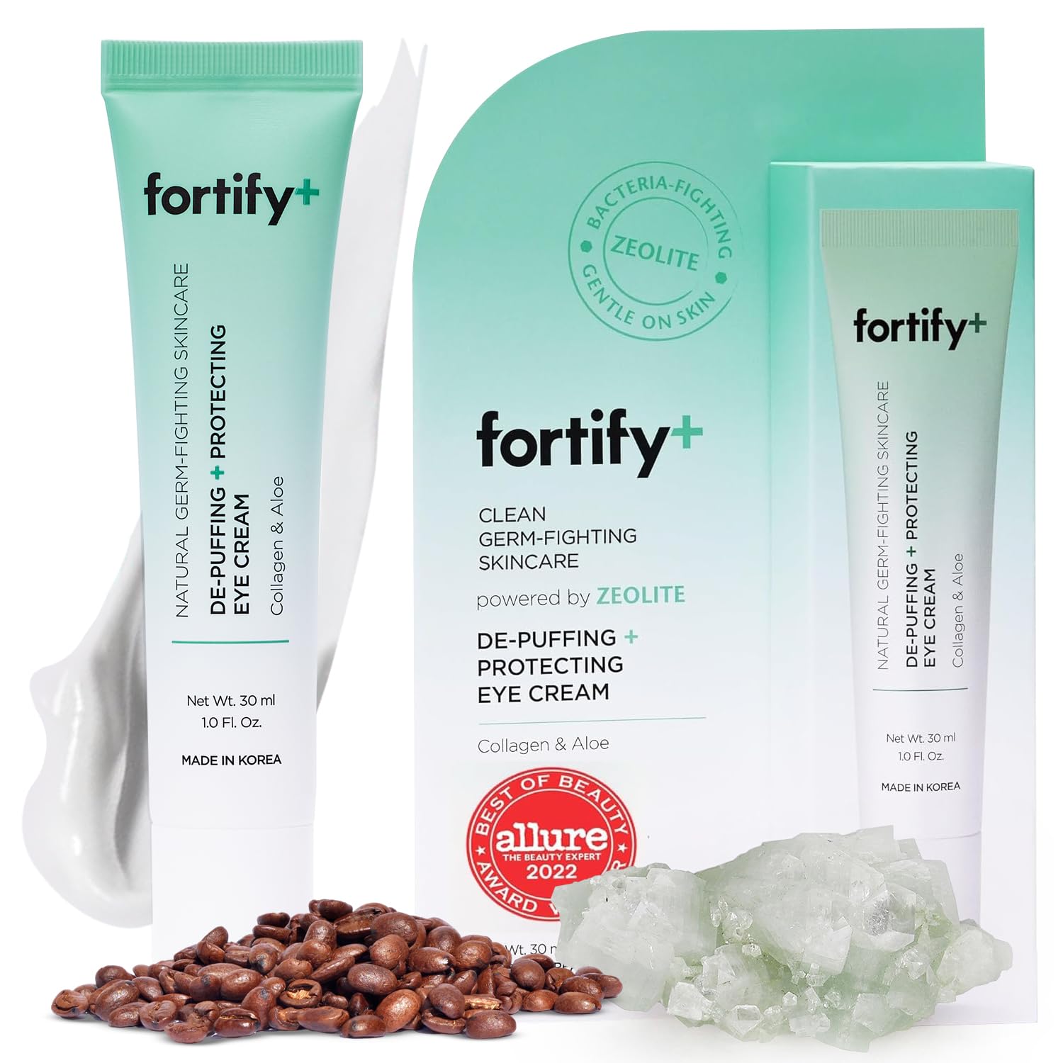 9-in-1 Natural Eye Cream for Dark Circles & Puffiness | Korean Skincare with Hydration & Protection | Clean Beauty Formula (30ml) | Perfect for Morning Routine & Night Care