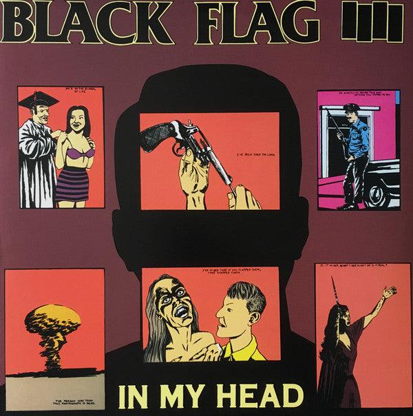 Black Flag - In My Head | Official Merchandise for Punk Rock Fans | Perfect for Concerts, Gifts & Music Lovers