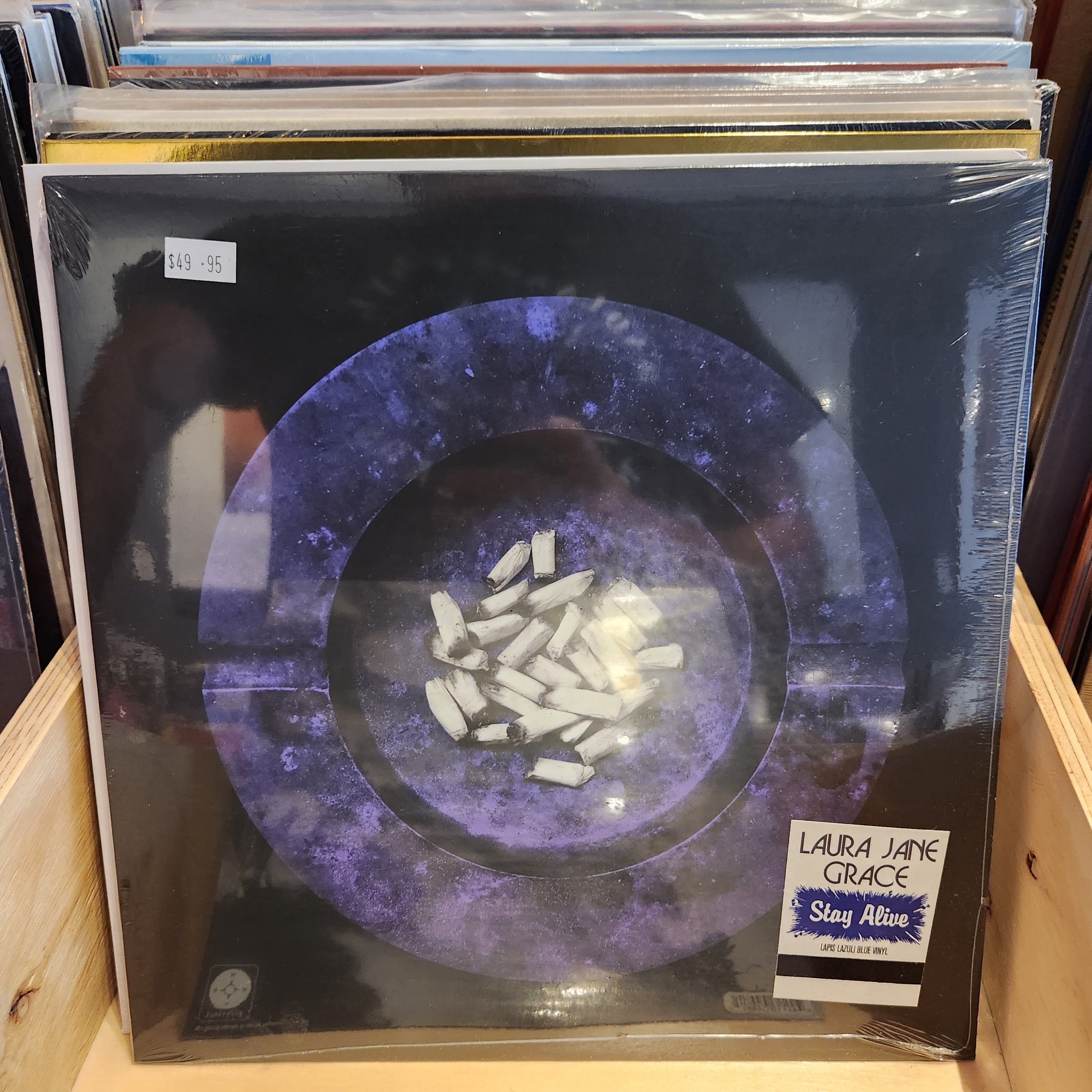 Laura Jane Grace - Stay Alive Colored Vinyl LP | Limited Edition Punk Rock Record | Perfect for Music Collectors & Vinyl Enthusiasts