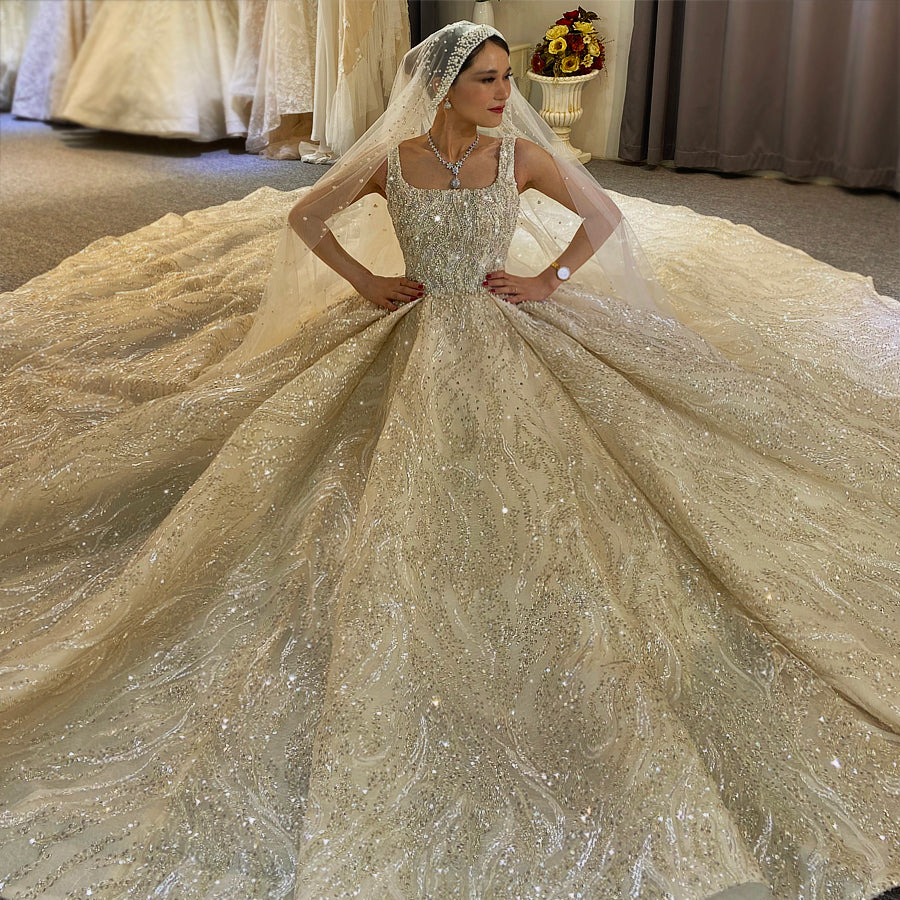 2022 Luxury Wedding Dresses Amanda Novias - Real Work Bridal Gowns for Evening & Formal Occasions