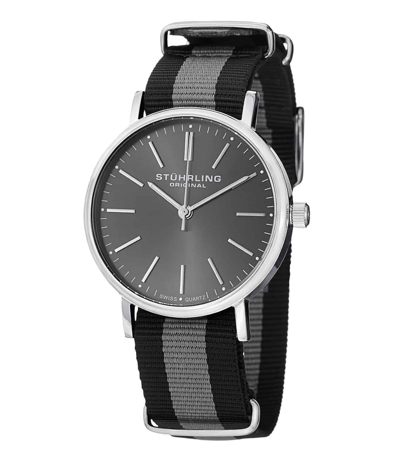 Aquila 420 Quartz 40mm Classic Men's Watch - Waterproof Stainless Steel Dress Watch for Business, Formal & Casual Wear
